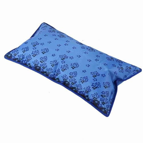 Dioche med Kudde Cool Kylkudde Multifunktionell Kudde för hem- och Resedesign 55x35cm mörkblå (55 * 35 cm)