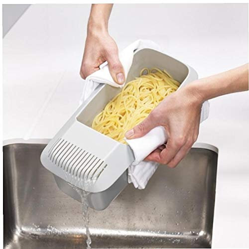 Angoter Mikrowelle Nudeln Pasta Spaghetti Cooker Umweltfreundlich Kochen Pasta Box-Küche-Werkzeug