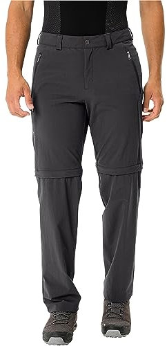 VAUDE Wanderhose Herren Farley Stretch Zip-Off Pants II, Wasserabweisende Herren Wanderhose Zip Off, atmungsaktive Trekkinghose mit Hosenbund, komfortabel & schnelltrocknend