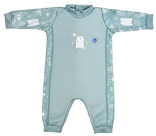 Splash About Warm in One Baby Wetsuit, Sunny Bear, 3-6 Months