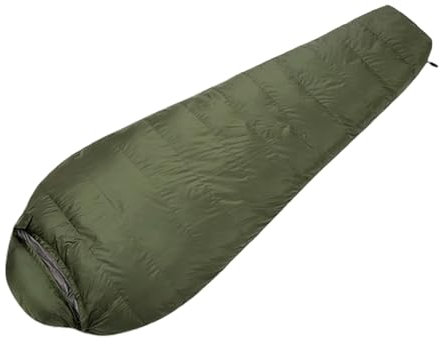 OLCANA Dicker Schlafsack | Leichter Daunen-Schlafsack für kaltes Wetter für Rucksacktouren, kaltes Wetter, wasserdichter Schlafsack für Erwachsene