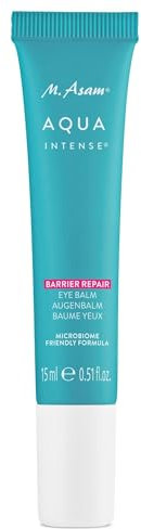 M. Asam AQUA INTENSE Barrier Repair Eye Balm (15ml) – Baume Yeux Hydratant Et Apaisant Avec Acide Hyaluronique Et Céramides, Contour Des Yeux Lisse & Protégé, Soin Anti Rides