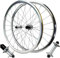 700C Rennrad Laufradsatz 30MM Aluminium V-Brake Felge für 7 8 9 10 11 Fach Kassette Schnellspanner.