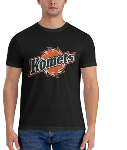 Fort-Wayne-Komets-Ice-Hockey-T-Shirt-Short-sleeve