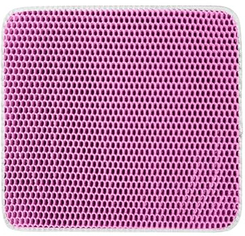 CAZSTYK Alfombrilla impermeable para arena de mascotas, alfombrilla de goma EVA para interior de caja, menos suministros de residuos