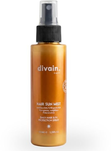 Protector Solar Capilar Bruma 88% Natural con Filtro UV 100 ml | divain