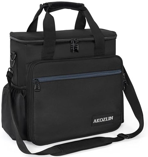 AKOZLIN Padded Mixer Gig Bag DJ Controller Travel Shoulder Bag Case 13X13X5.5Fit for MG06, AG03, MG10X, Mix8, ProFX8 and More Equipment