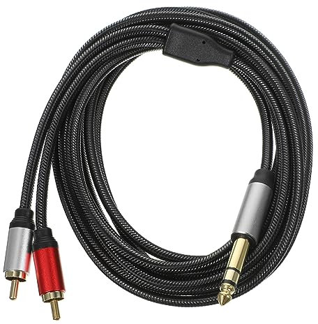 Parliky Câble Audio Équilibré à Pour Microphone Et Instruments Connecteur Antiparasite De Transmission De Et