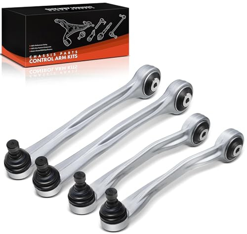 Frankberg 4x Kit de Bras de Suspension Avant Gauche Droite Compatible avec A4 8K2 A4 Avant A5 8T3 A5 Sportback A6 4G2 4GC C7 A6 Allroad A7 Sportback Q5 8RB Remplacer# 8K0407509A