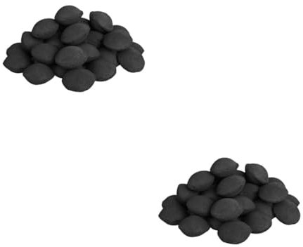 Toyvian 2 Paquets Carbone D'outil De Barbecue Barbecues Au Charbon De Bois Briquette De Fumeur Charbon De Bois Bio Robuste Grillades Cuisson Camping Feu Noir Mélange De Charbon De Bambou