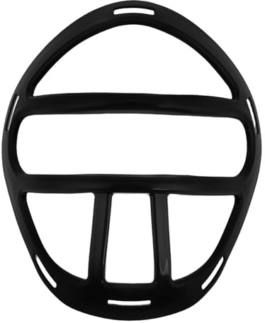 Healvian Casque de Protection pour Boxe Muay Thai Adulte Noir, Masque Facial Léger et Ajustable, Protège-Nez pour Entraînement et Compétition, Équipement Sécurisé pour Sports de Combat