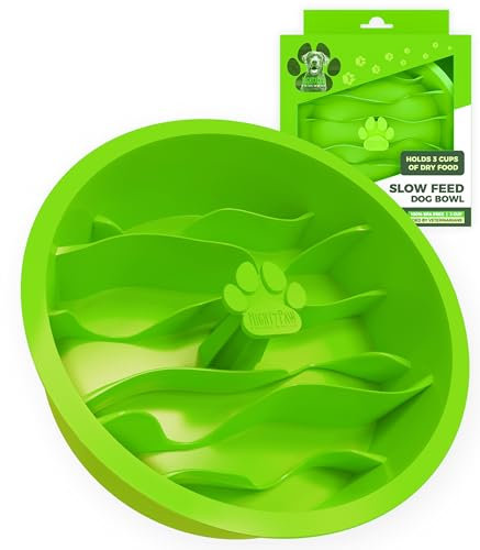 Mighty Paw Hundenapf - Slow Feeder Hundeschüsseln - Anti Schling Napf Hund - Antischlingnapf Hunde - Hundenäpfe - Hundenapf Kleine Hunde - Hundenapf