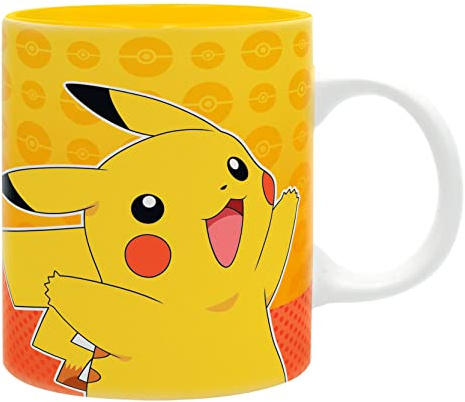 ABYSTYLE POKEMON - Mug 320 ml Bande Dessinée subli, Jaune