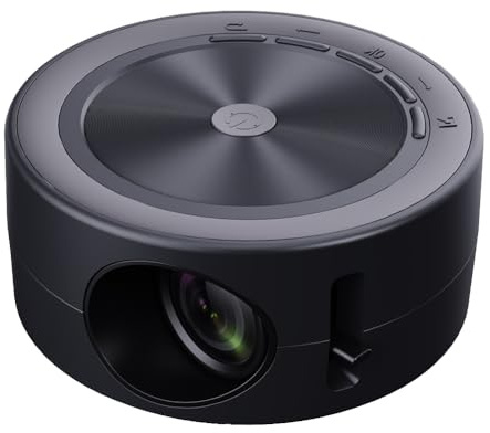 Pesderty G320 Mini LED-projektor, videoprojektor kompatibel med 1080P USB-synkroniseringsskärm, smart telefon, barnprojektor, hemmabio PK YT200 A