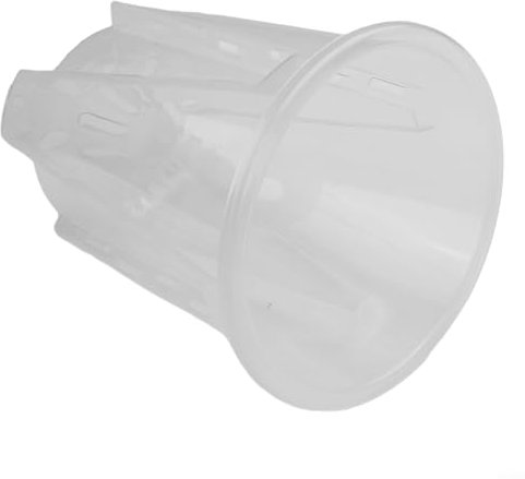 GLFLOW Vasi trasparenti per orchidee con fori, in plastica trasparente, per piante grasse, contenitore per piante grasse, contenitore per piante grasse fai da te, per piantare casa e giardino, 4