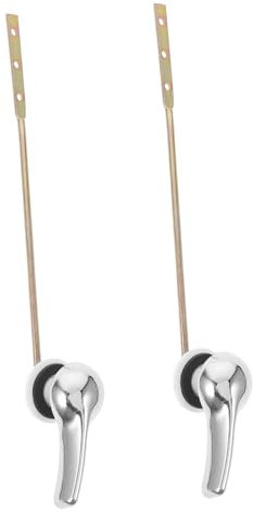 GALPADA 2 Pièces Remplacement Réservoir Flush pour Salle de Bain Compatible avec Plupart des Systèmes de Chasse Eau