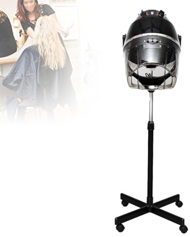 Household Tresses Dryer Hood, Time: 0-60 Minutes, Constant Temperature Heating, Portable Salon-specific Tresses Dryer, Dedicated to Tresses Styling, Black 950W,Black