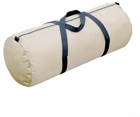 Bolsa de almacenamiento plegable portátil para tienda de campaña, funda redonda impermeable para toldo de camping con opciones de transporte dobles para mantener el equipo seco y limpio 29 x 72 cm (29
