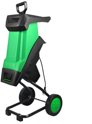 Electric Wood Chipper Machine,Garden Shredder,2400w 30mCable