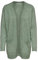ONLY Damen Onllesly L/S Open Cardigan KNT Noos Strickjacke,Basil/Detail:w. Melange,XL