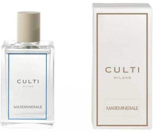 Culti Raumduft Spray 100 ml Milano | Maremininer Duft Maremininer Vereinbarung Mare, Musk Mineral Diffusor für Haus, Weiß