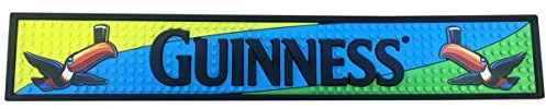 Guinness Toucan Colorful PVC Bar Mat | Guinness Official Merchandise No Spillage Bar Mat