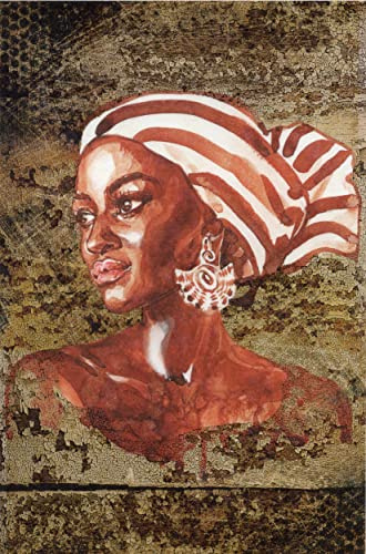 Zita´s Creative Rispapper A3 - Zendaya. Motivhalmsilke, halmsidenpapper, decoupage papper