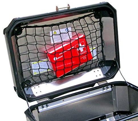 TrunkExpert GIVI Trekker Outback - Red Maletero - Topcase Moto - Red - Maleta Moto - Maleta Central - Red Portaequipajes - Bolsa Red Maletero - Negro - 58 l