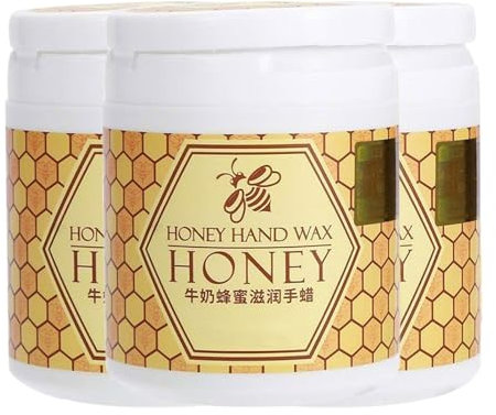 Maschera esfoliante per le mani, maschera per esfoliare le mani, latte e miele idratante, per esfoliare le mani, 170 g (3)