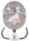 Babywippe Elektrisch,Baby Schaukel mit 12 Musik,USB Bluetooth Elektrisch Musik Babyschaukel Babywippe Mit Fernbedienung Timing für Babys unter 12 kg (Grau)