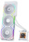 Lian Li HydroShift LCD 360TL - 360mm Radiator AIO Wasserkühlung - 3x 120 mm UNI Fan TL RGB PWM Lüfter - 2,88 LCD Display - CPU Wasserkühler für Intel LGA 1700 - AMD Sockel AM4 / AM5 - weiß