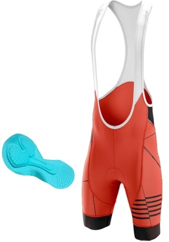 Pantalones Cortos de Ciclismo para Hombre Culotte Ciclismo Hombre Culote MTB Pantalones Cortos Acolchado (2,XL)