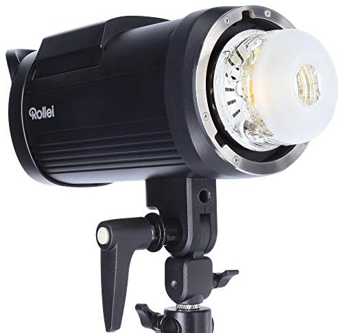 Rollei HS Freeze 6s Akku Studioblitz 600 Watt I Blitzgerät mit HSS, TTL, Freeze Modus I Staub und Sprühwasserschutz geeignet für Outdoor Shootings…