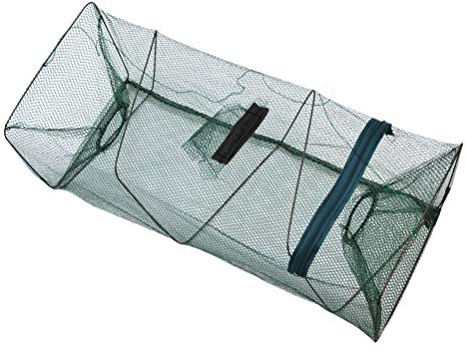 Fishing Köderfischreuse Faltbarer, Fisch-Reuse Aalreuse Krebsreuse, Faltbare Fischernetz Gefaltet Angelnetz Tragbar Köderfischreuse Fischfalle