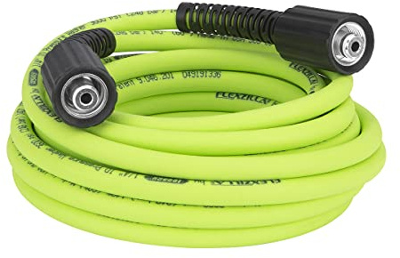 Flexzilla HFZPW36425M-E 3600 PSI, 25' Pressure Washer Hose, 1/4 in. x 25 ft, ZillaGreen