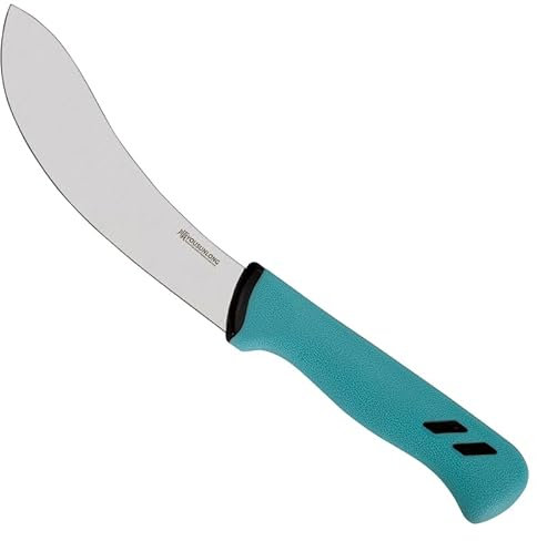 YOUSUNLONG Coltello per scuoiare - Coltello professionale per scuoiare i bovini 152 mm - Lama in acciaio al molibdeno di alta qualità - Manico in Santoprene