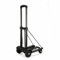 Folding Hand Truck with 4 Wheels 75kg Heavy Duty Sack Cart Carrier Luggage Trolley Hand Trolley for Lifting Luggage Personal Travel Auto Moving