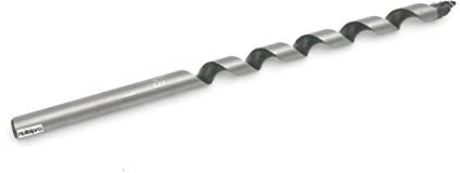NUISIPRO - Foret Mèche à bois hélicoïdal - Ø 9,5 mm – Longueur 200 mm – Acier carbone