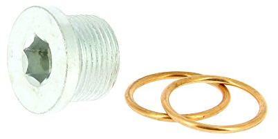 XL Tech 300077 Bouchon de vidange M22 x 150 N°77 + 2 joints métalloplastiques, diamètre 22mm, pour carter d'huile