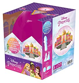 Disney Princess Hasbro Sorpresovo 2022 - Ei mit Überraschungen und Box, die Sich in EIN Schloss verwandelt