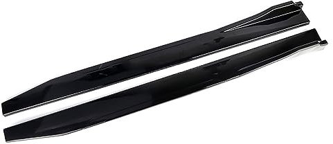 KizmiQ Minigonne Alettoni Laterali,per BMW 1 Series 2 Series 3 Series E81 E82 F20 E87 E88 F46 F45 F23 F22 Universali Laterale Lati di Splitter Estensione Winglet Diffusore Styling,120 cm