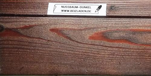 Beize, Holzbeize, Wasserbeize nussbaum - dunkel (nussbaum - dunkel, 500 ml)