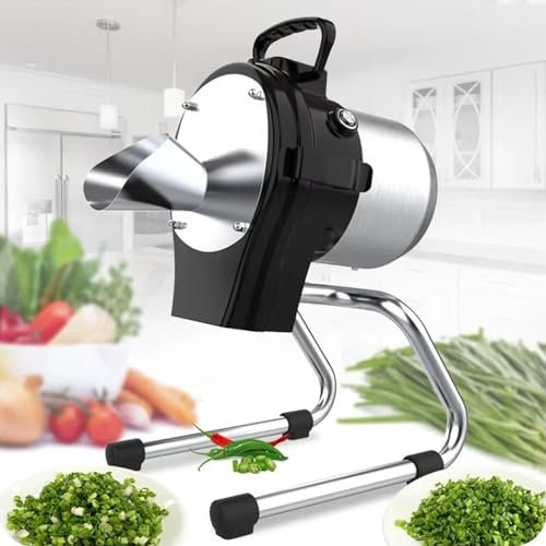 Elektrisk Grönsakshackare, Bärbar Matmixer, Kommersiell Grönsakshackare, Justerbar För Peppar, Koriander, Purjolök, Lök, Köksredskap Och Prylar
