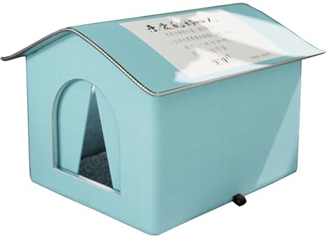 VTIDOBE Winter Warm Cats House Waterproof and Cold Resistant Outdoor for Cats with Large Space All Season Use