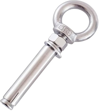 Bulloni di ancoraggio, bulloni ad espansione in acciaio inossidabile 304, vite con occhiello for impieghi gravosi M16 for pareti in muratura e calcestruzzo(M16x120mm)