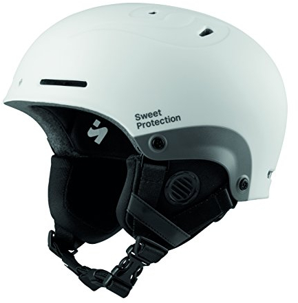 Sweet Protection Unisex – Erwachsene Blaster II Ski/Snowboard Helmet, Matte White, SM