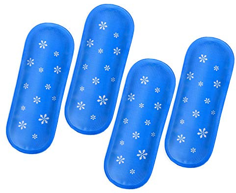 Luxja Poches de Gel pour Sac de Insuline, Packs de Gel Réutilisables du Sac pour Diabétique (Paquet de 4)
