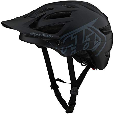 Troy Lee Designs Unisex – Erwachsene 131259003 MTB-Helm, Schwarz, M/L