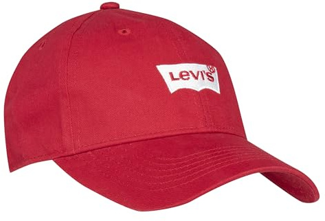 Levi's LAN Core Batwing Curve Brimcap, Gorra Niños, Rojo (Ají Picante), 8/20