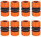 ATB-Foger 8 connettori per pantaloni a doppio plug per 1/2 Garden Hoses Garden, riparazione tubi da giardino, connettore per tubo da giardino, giunto (marrone)